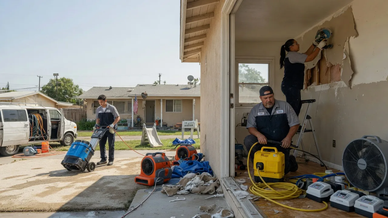 Water Damage Restoration in Lookout, CA near me